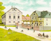 Historische Ansicht auf den Saal